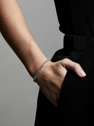 Bracelet 'Lucia' Pilgrim en argent : devant