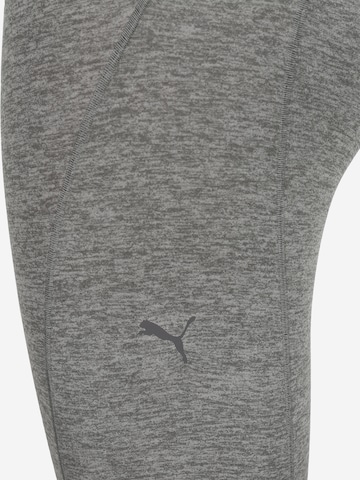 PUMA Skinny Sporthose in Grau
