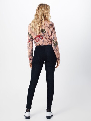 SAND COPENHAGEN Slimfit Leggings in Schwarz: zadná strana