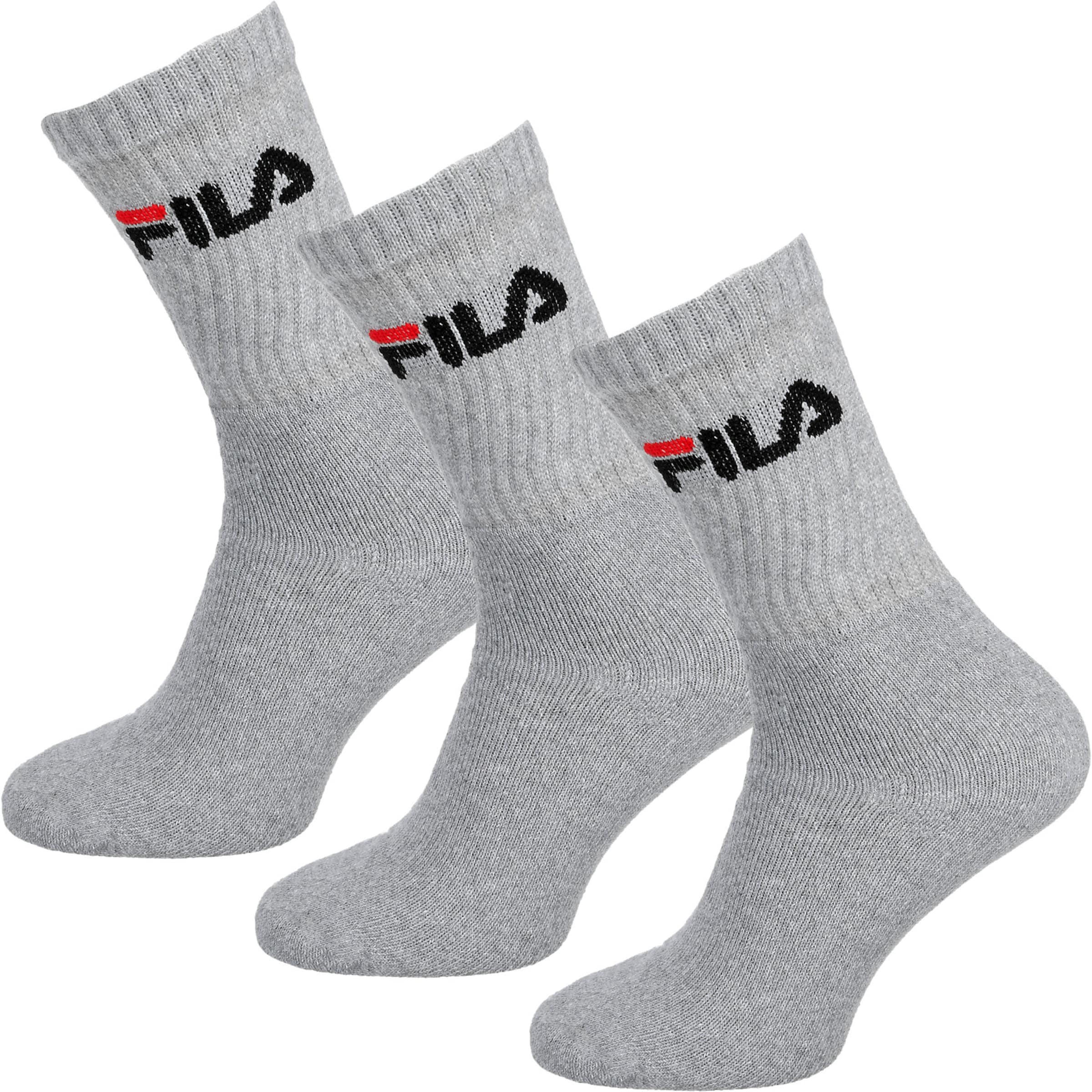 FILA Sportzoknik - szürke: elől