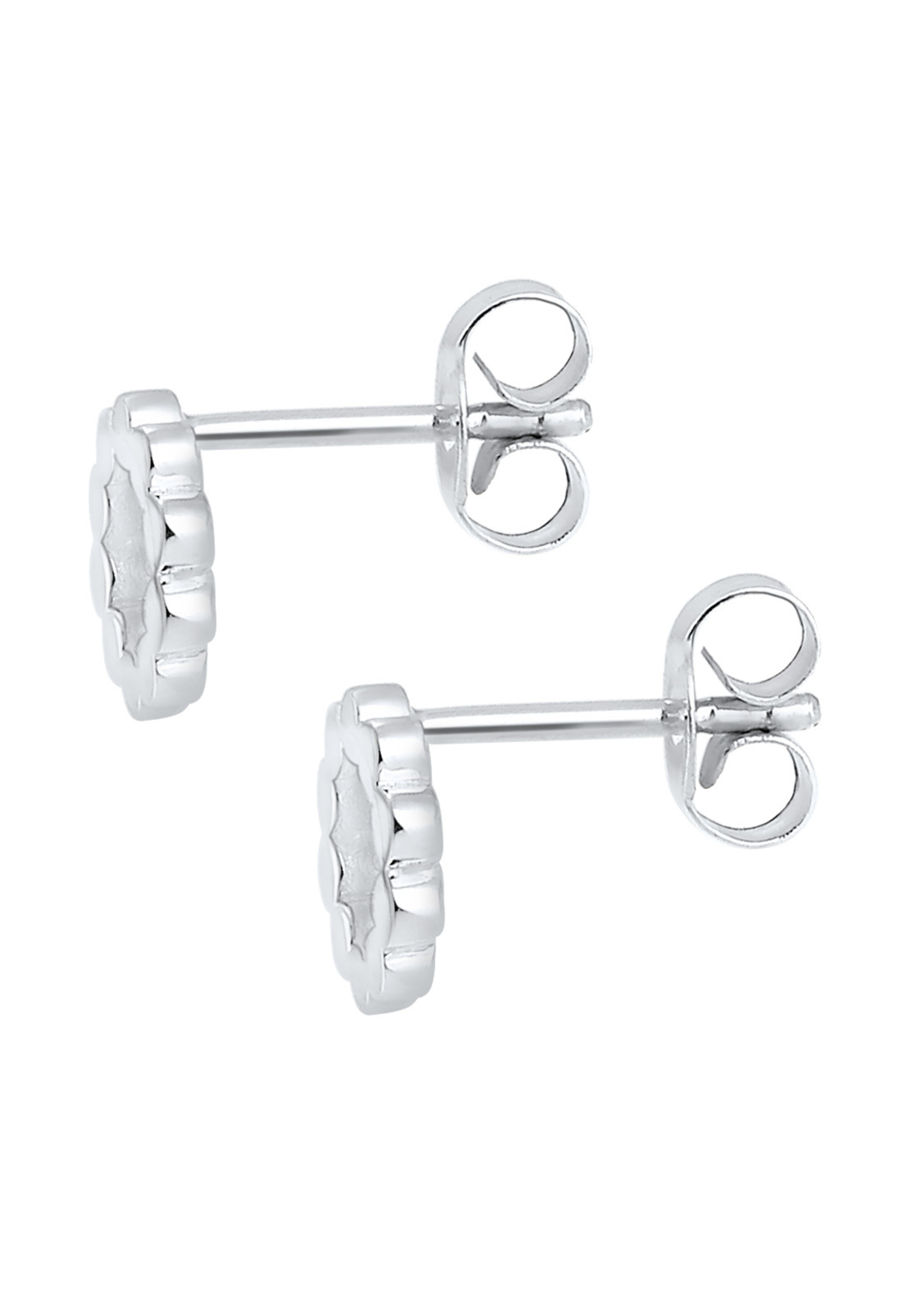 ELLI Earrings 'Kreis' in Silver