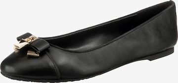 MICHAEL Michael Kors Ballet Flats in Black: front