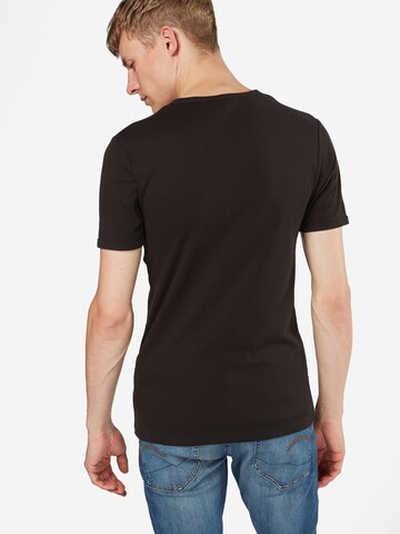 T-Shirt G-Star RAW en noir : derrière