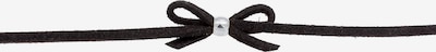 ELLI Halskette Schleife in schwarz / silber, Produktansicht