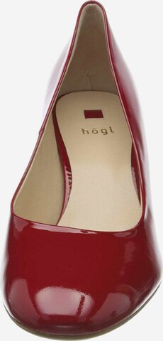 Högl - Zapatos con plataforma en rojo