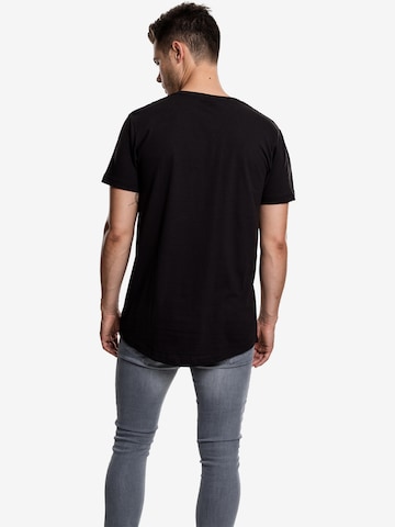 Urban Classics Regular fit Shirt in Zwart