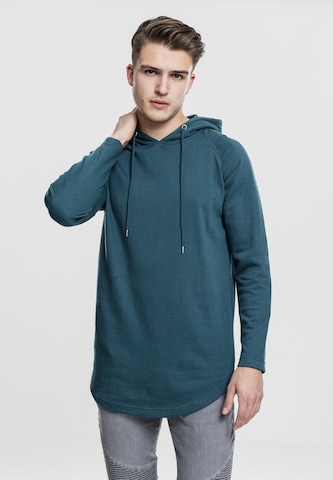 Urban Classics Sweatshirt in Blauw: voorkant