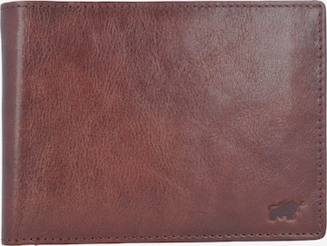 Braun Büffel Wallet 'Arezzo' in Brown: front