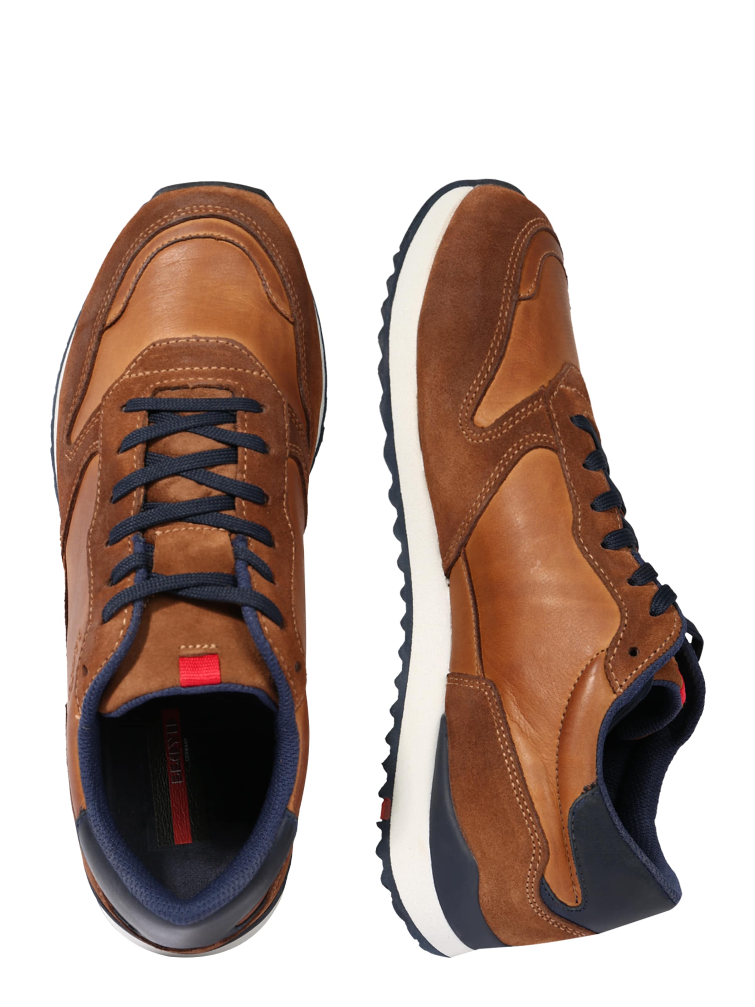 LLOYD Låg sneaker 'Edmond' i brun