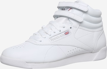 Reebok Hög sneaker i vit: framsida