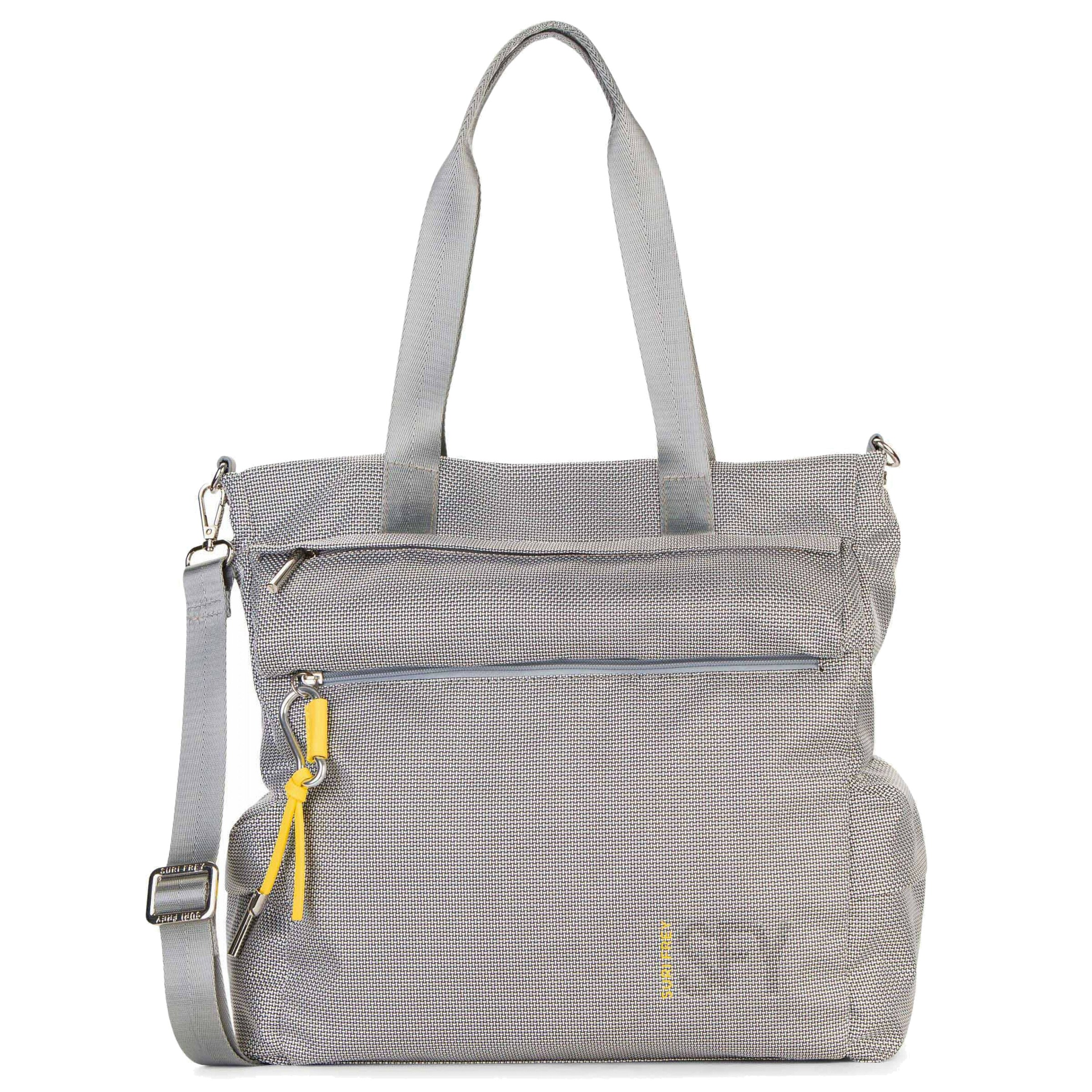 Borsa a spalla 'Sports Marry' di Suri Frey in grigio: frontale