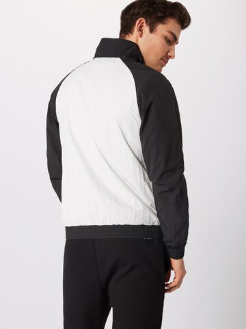 Urban Classics Between-Season Jacket in White: back