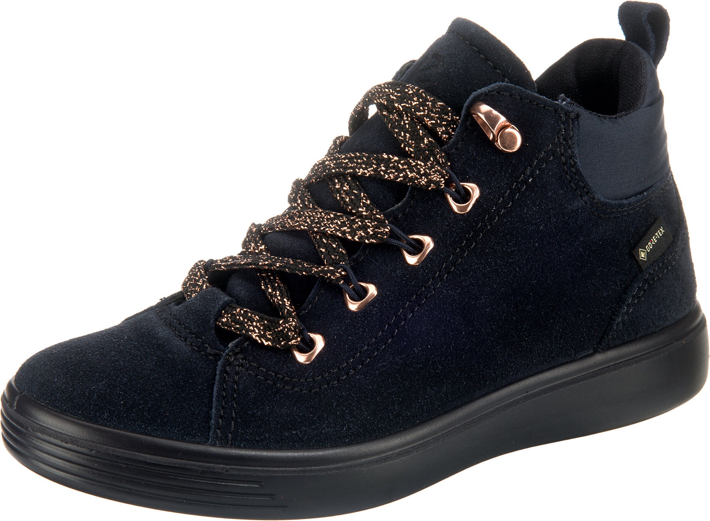 ECCO Stiefel in Blau: Vorderseite