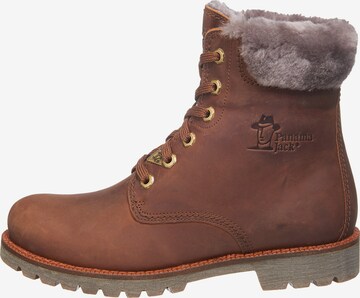 PANAMA JACK Lace-Up Ankle Boots '03 Igloo B3' in Brown