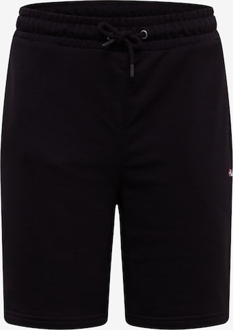 FILA Regular Pants 'Eldon' in Black: front