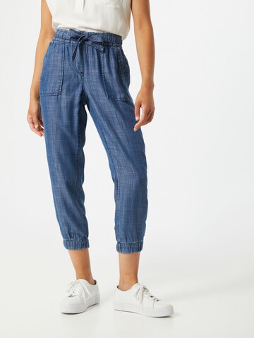 CECIL Tapered Broek in Blauw: voorkant