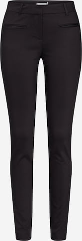 TOMMY HILFIGER Slim fit Trousers 'Marta' in Black: front