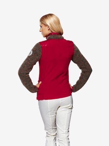 heine Fleece jacket in Red