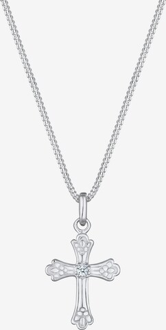 ELLI PREMIUM Kette 'Kreuz' in Silber