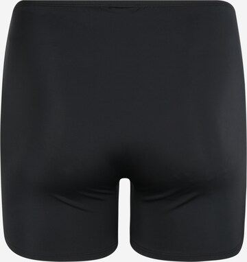 Swim by Zizzi Regular Badeshorts in Schwarz