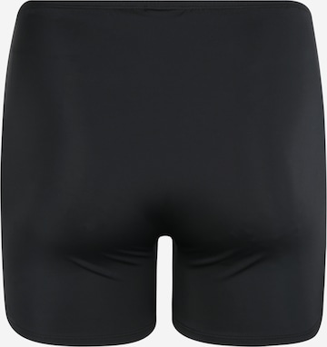 Swim by Zizzi Regular Board Shorts in Black