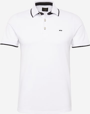 T-Shirt 'Paulos' JACK & JONES en blanc : devant