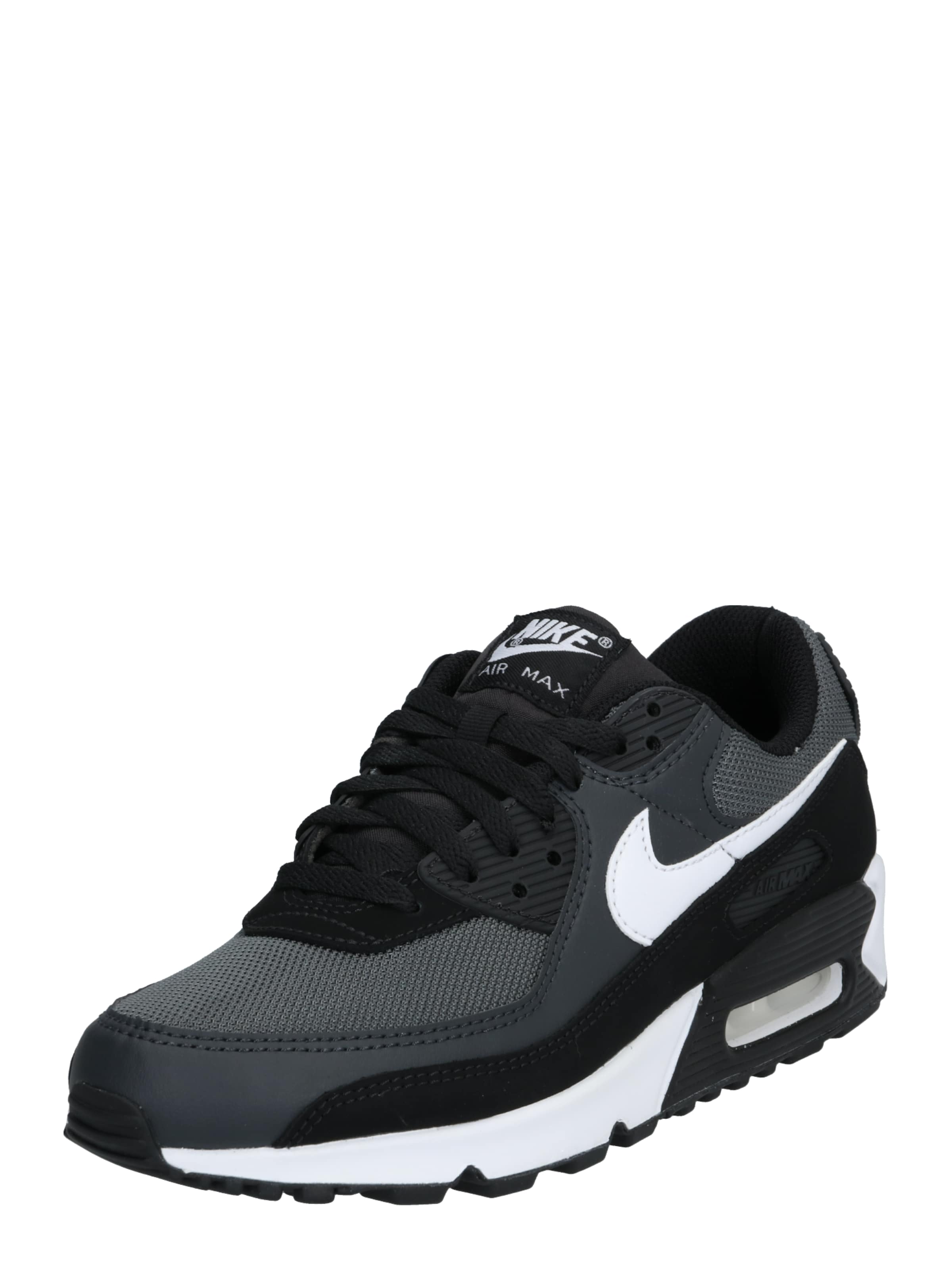 Sneaker bassa 'AIR MAX 90' di Nike Sportswear in nero: frontale