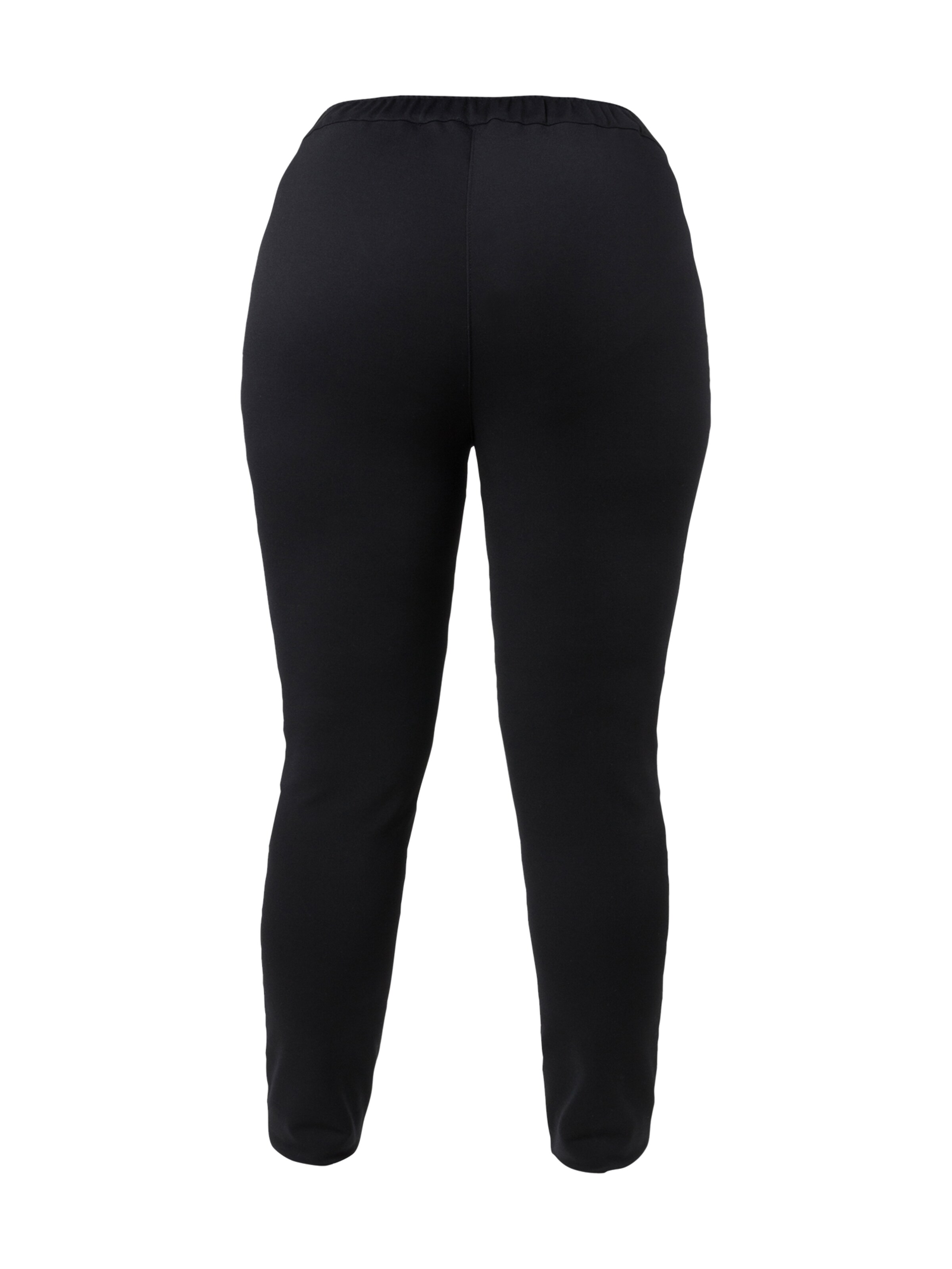 Ulla Popken Skinny Leggings in Black: back