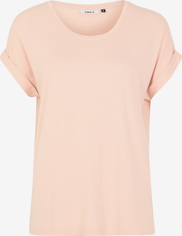 T-shirt 'Moster' ONLY en rose : devant