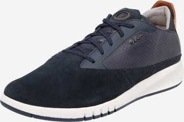 GEOX Platform trainers 'Aerantis' in Blue: front