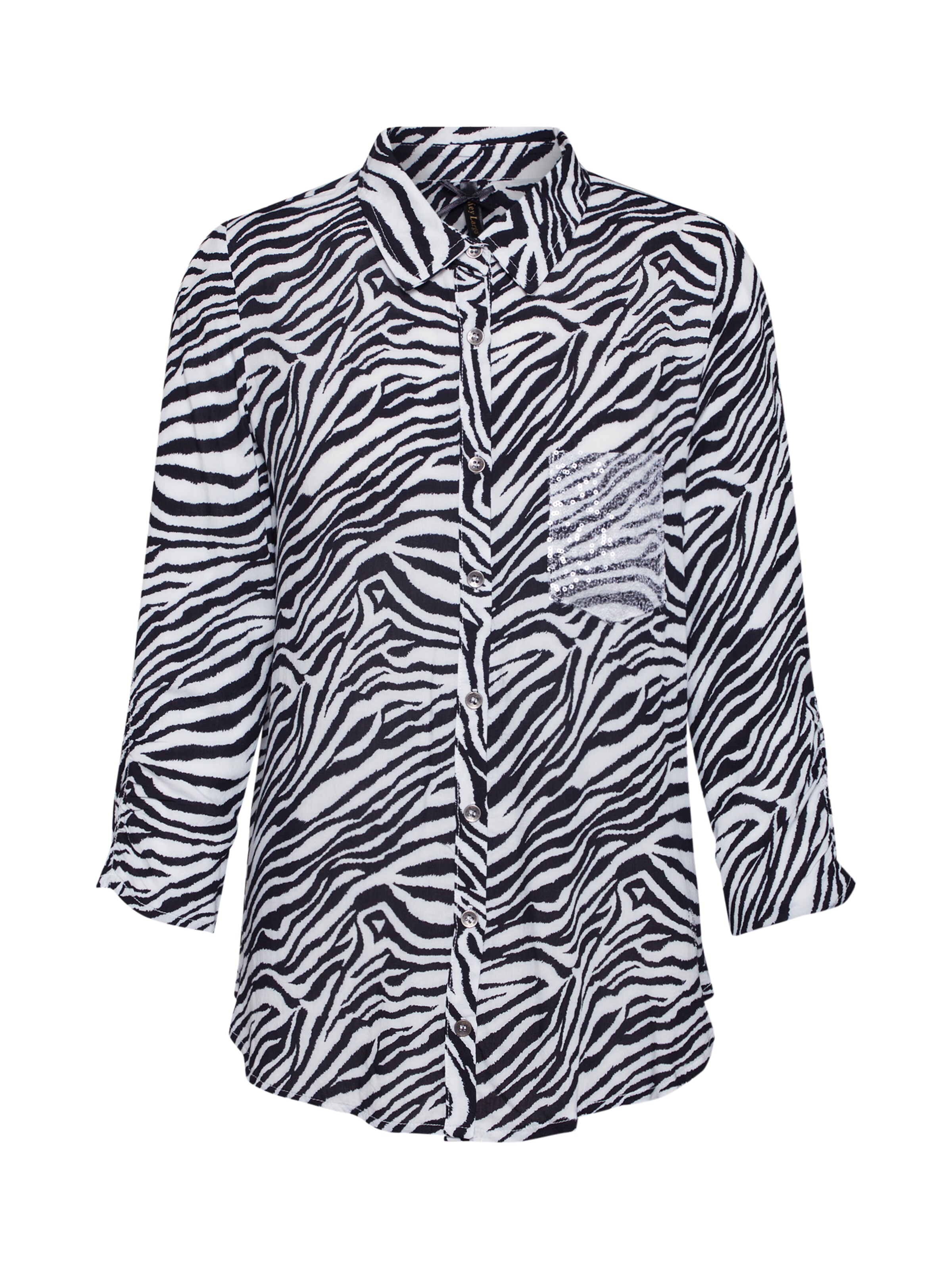 Key Largo - Blouse 'WB SERENGETI' in de kleur Zwart