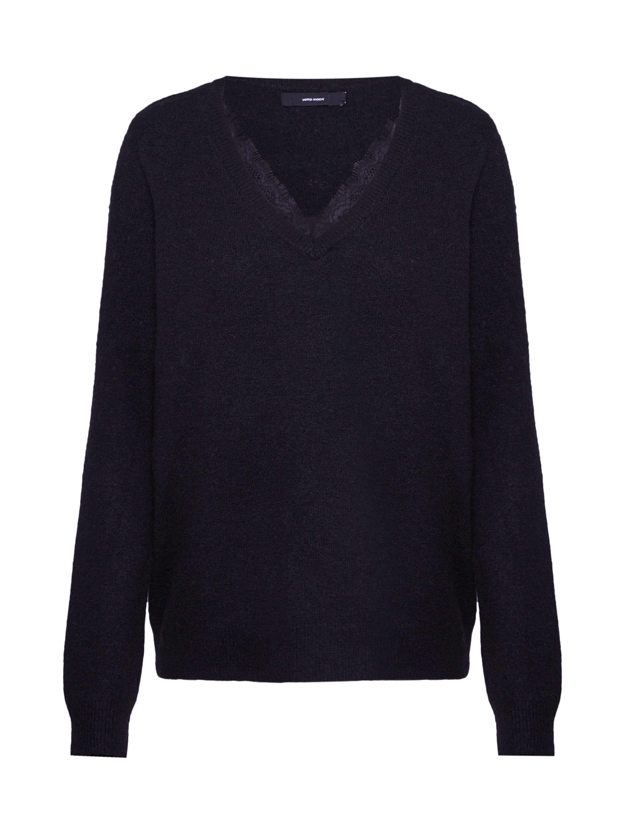 VERO MODA - Pullover in schwarz