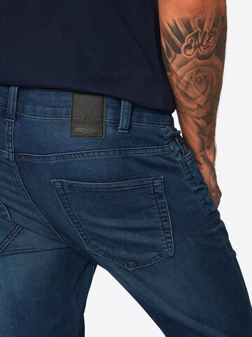 Only & Sons Слим Джинсы 'Loom' в Синий