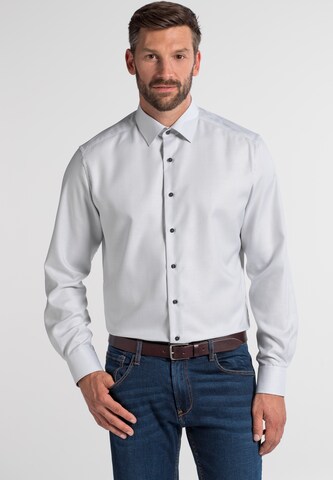 ETERNA Regular fit Business Shirt in Grey: front