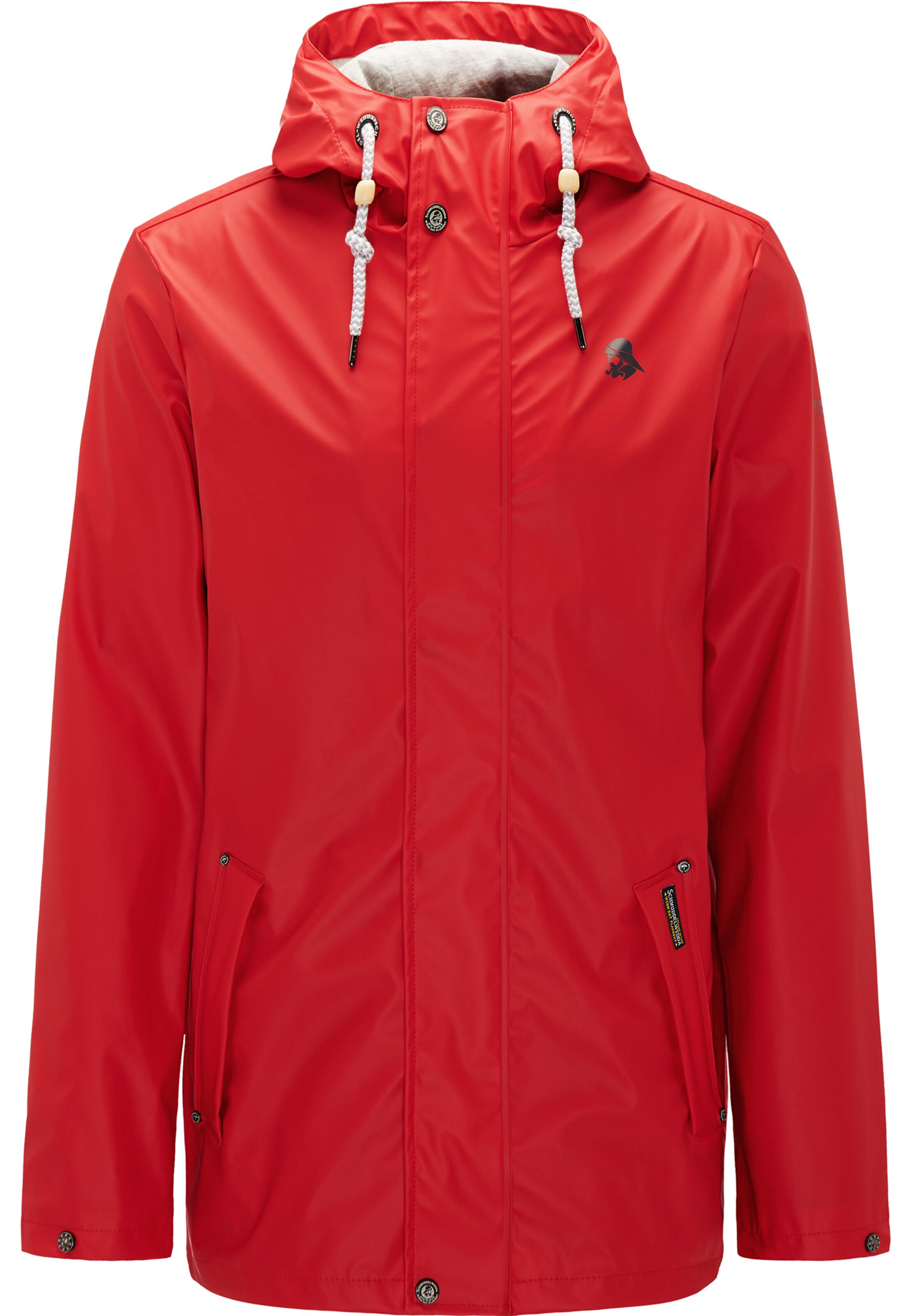 Schmuddelwedda - Regenjacke in rot