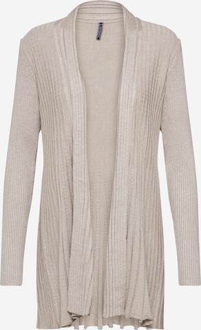 Freequent Knit cardigan 'CLAUDISSE' in Beige: front