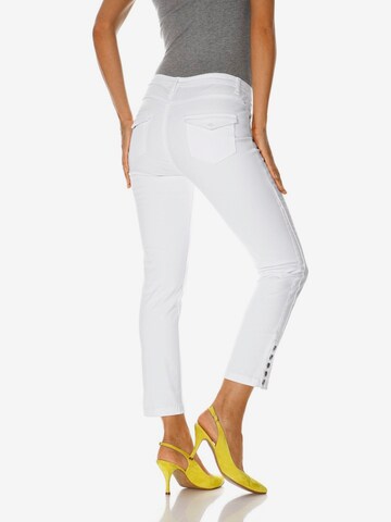 Regular Pantalon heine en blanc