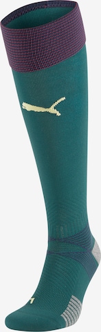 PUMA Soccer Socks 'FIGC Italien' in Green: front