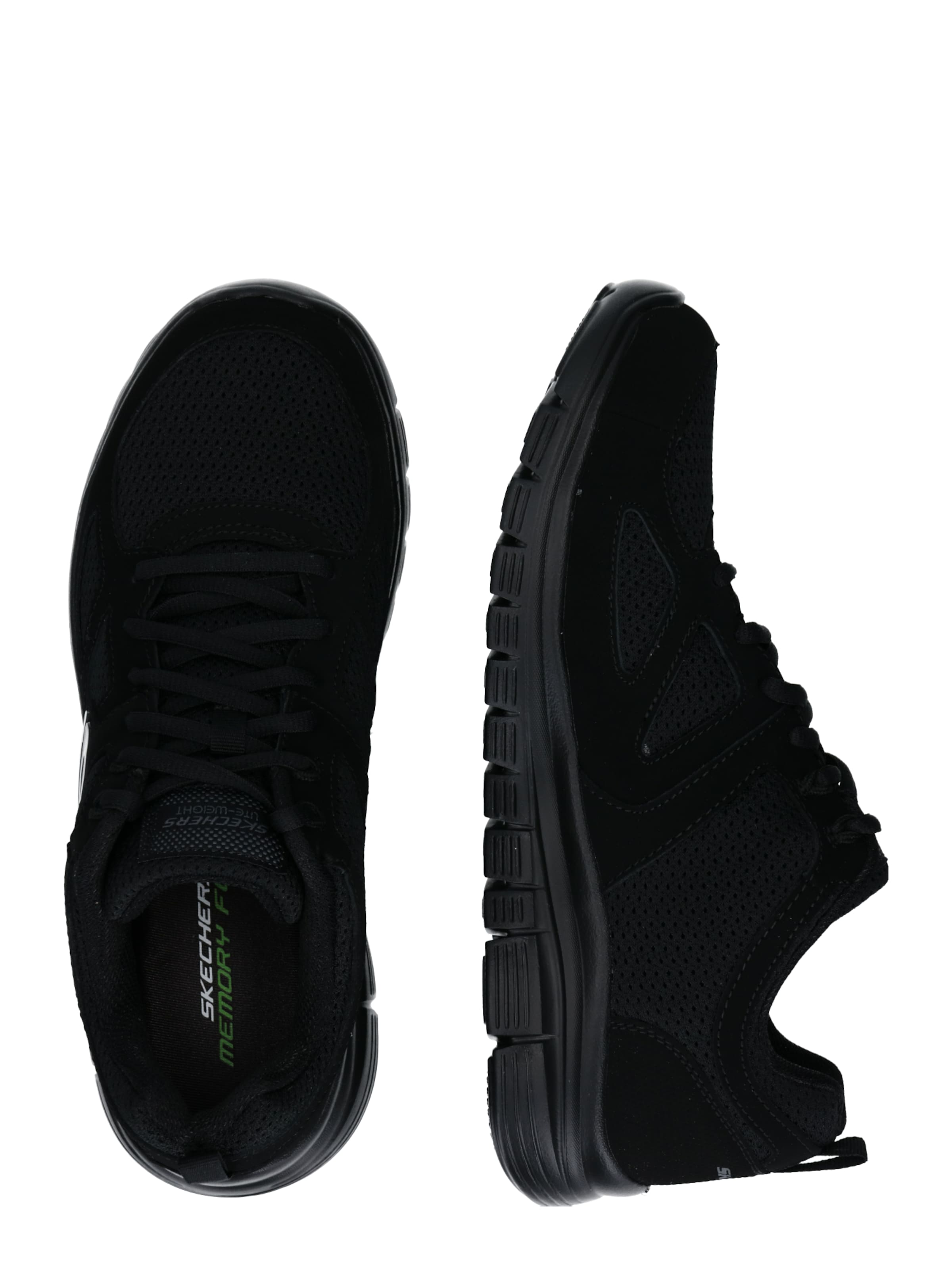 SKECHERS Sneaker low 'Burns Agoura' i sort