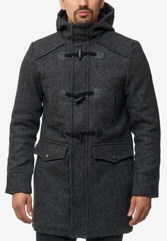 INDICODE JEANS Winter Coat in Grey