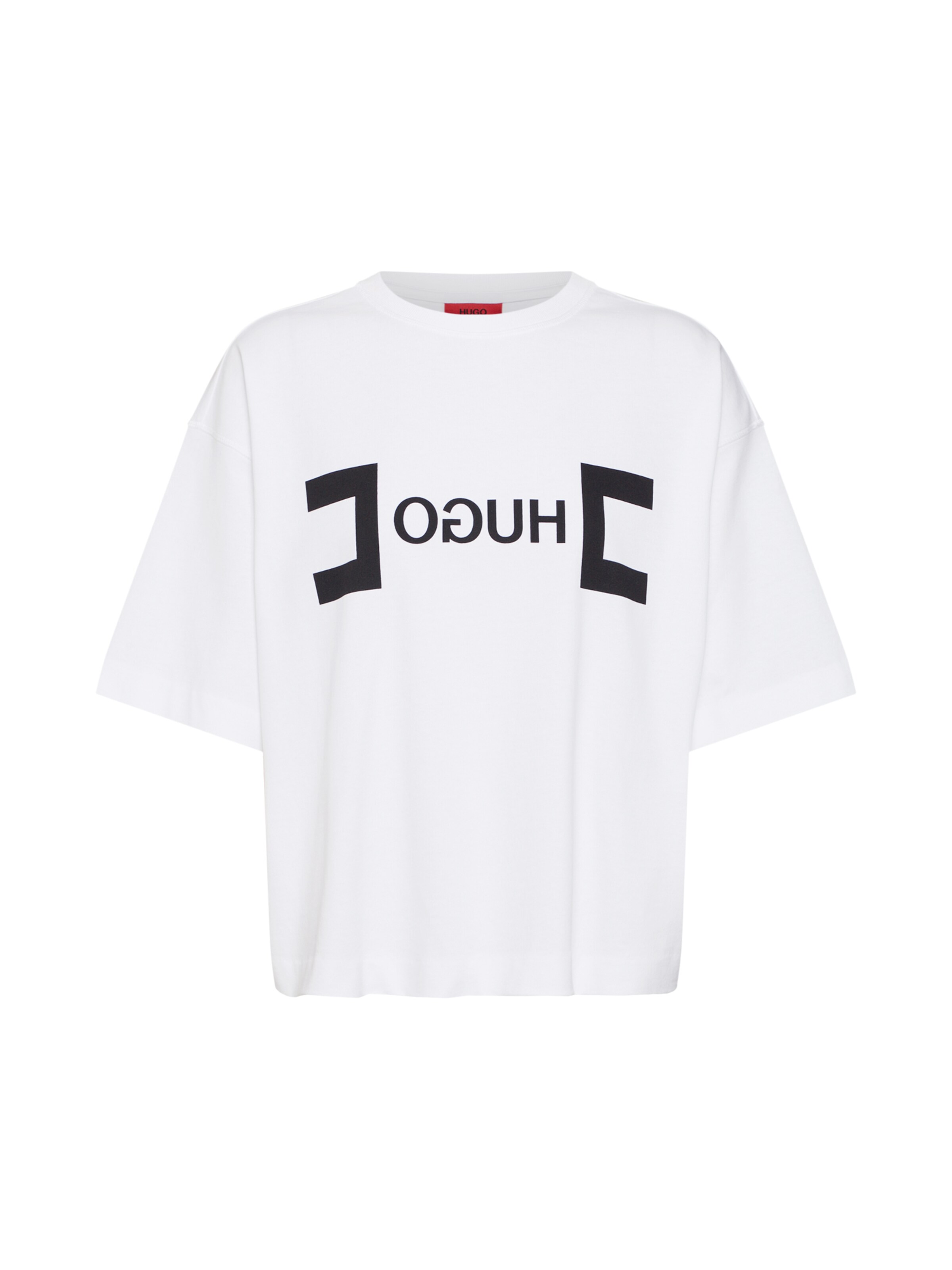 HUGO - Shirt 'Dufia' in de kleur Zwart