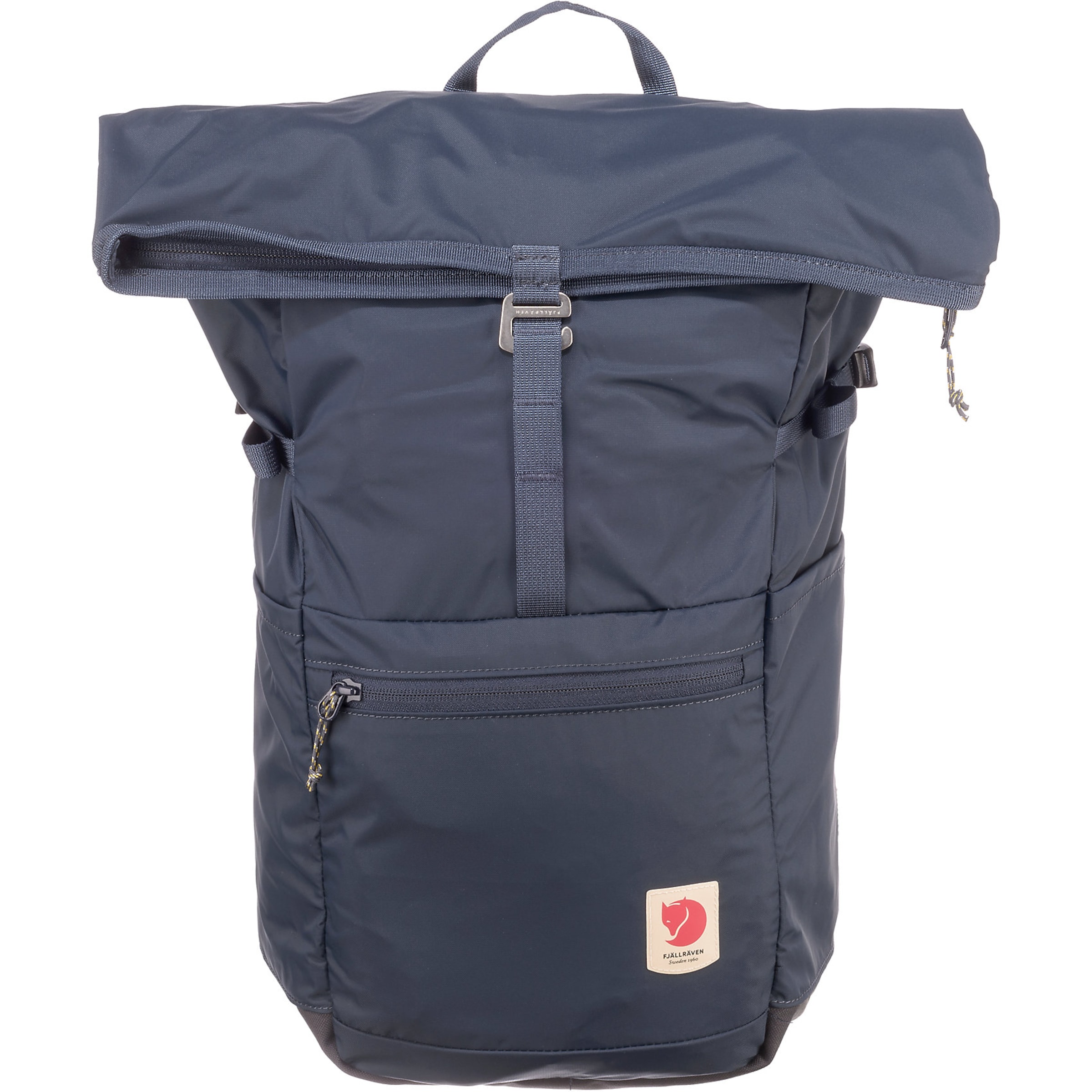 Zaino sportivo 'High Coast' di Fjällräven in blu: frontale