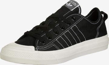 Baskets basses 'Nizza Rf' ADIDAS ORIGINALS en noir : devant