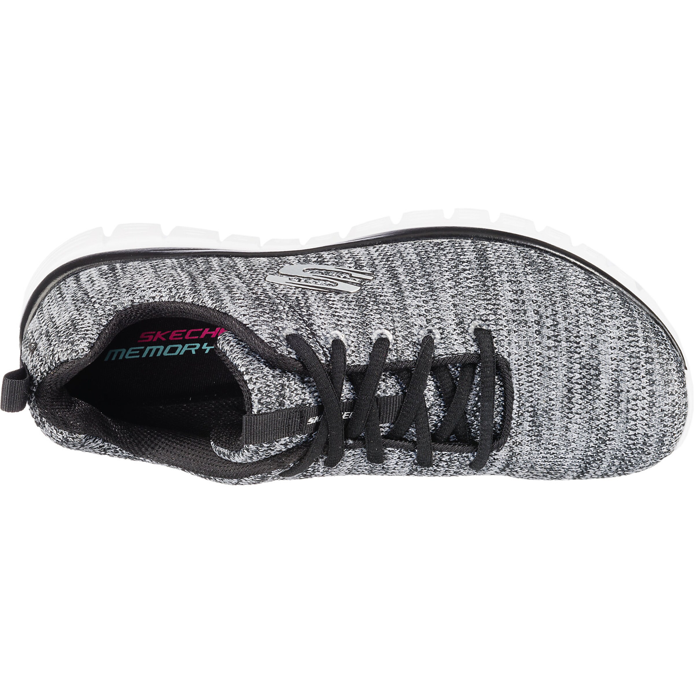 SKECHERS Sneaker 'Graceful -Twisted Fortune' in Grau
