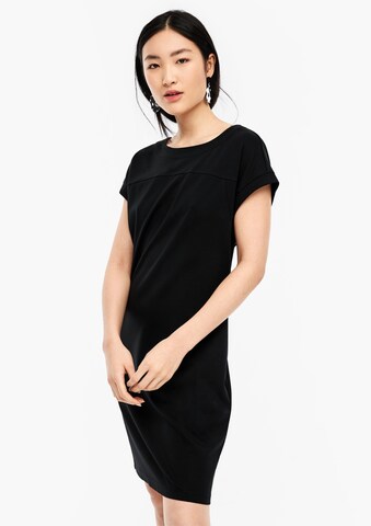 s.Oliver Kleid in Schwarz: predná strana