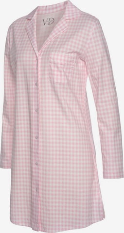 Camicia da notte 'Dreams' di VIVANCE in rosa