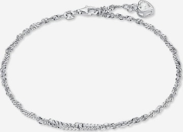 AMOR Foot Jewelry 'Herz' in Silver: front