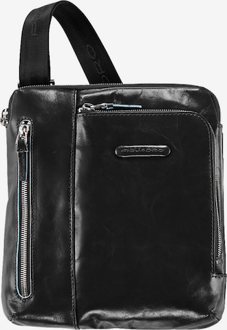 Piquadro Crossbody Bag in Black: front