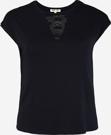 ABOUT YOU Curvy Shirt 'Lisa' in Blauw: voorkant