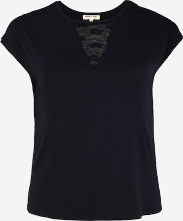 ABOUT YOU Curvy Shirt 'Lisa' in Blue: front